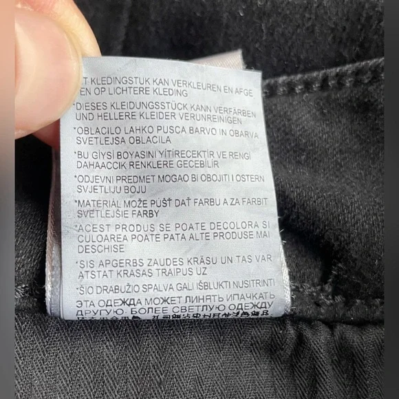 DL1961 Women Black Denim Jeans Size 31 - Picture 12 of 13